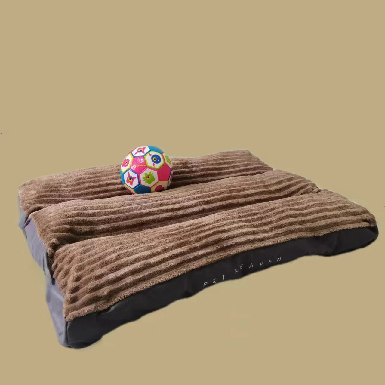 Kuscheliges Cord Hundebett