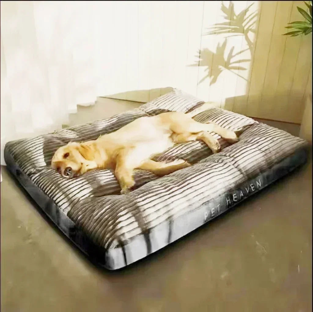 Kuscheliges Cord Hundebett